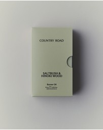 Country Road - Australian Made Saltbush & Hinoki Wood Burner Oil 10ml