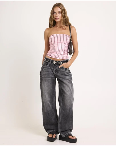 Insight - Low Rise Bobby Y2K Denim Jeans