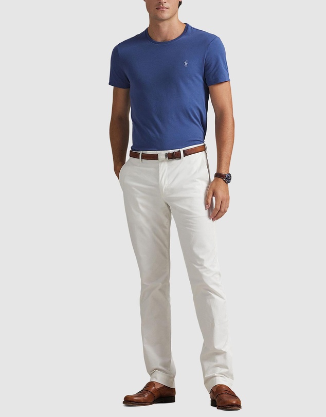 Polo Ralph Lauren - Custom Slim Fit Jersey Crewneck T-Shirt