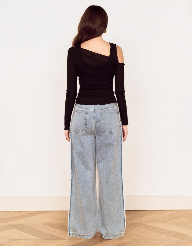 MINKPINK - Tate Contrast Denim Jeans