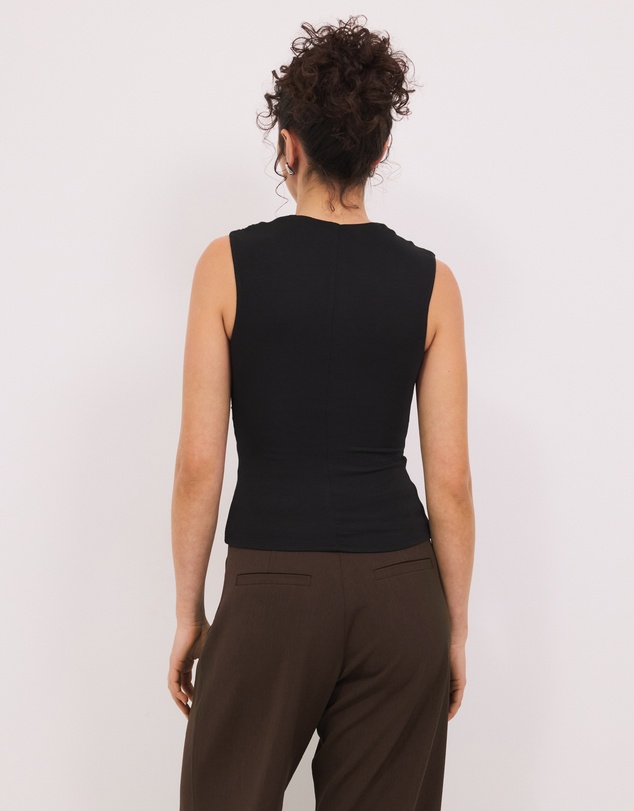 Calli - Lexi Wrap V-Neck Top