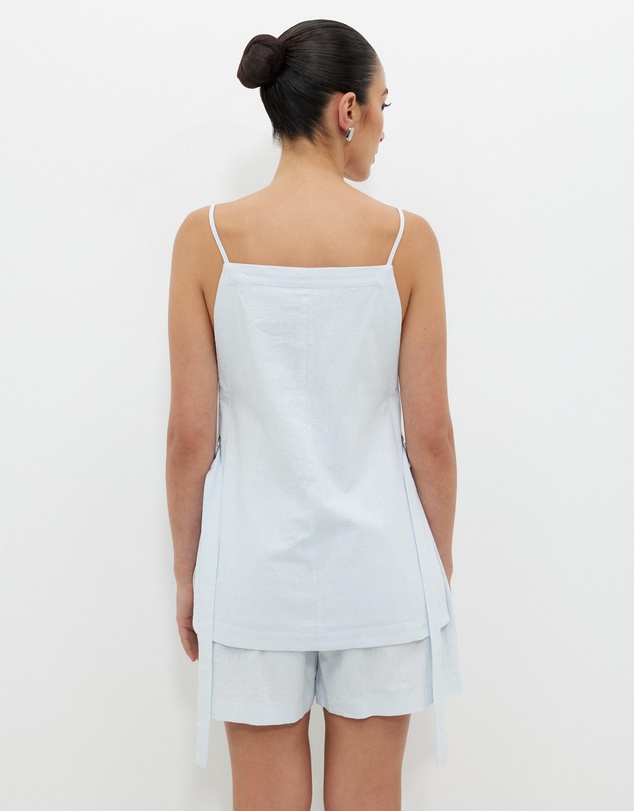 Calli - Lyauna Tie Side Top