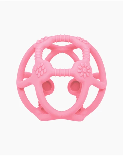 Playground - Silicone Teething Ball - Light Pink