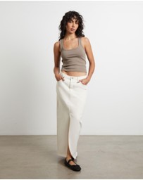 Insight - Eva Maxi Denim Skirt