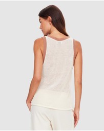 The Upside - Fenway Wales Knit Tank