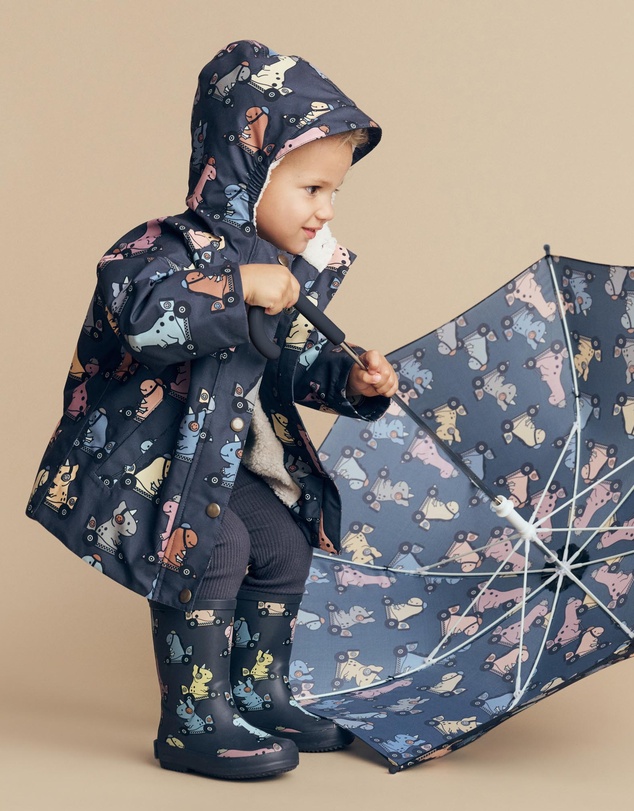 Huxbaby - Dino Racer Umbrella - Kids