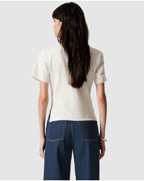 & Other Stories - Draped Asymmetric T-Shirt