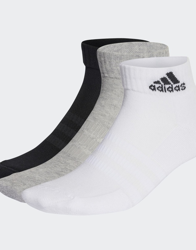 adidas Performance - Cushioned Sportswear Ankle Socks 3 Pairs Unisex