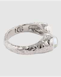Haze & Glory - ICONIC EXCLUSIVE - Ring Aqua Moon 925 Sterling Silver
