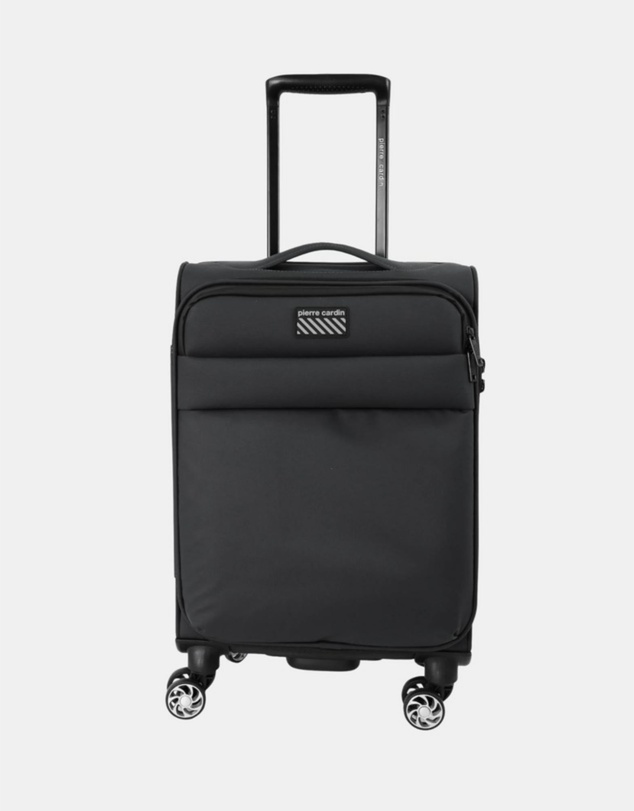 Pierre Cardin - Pierre Cardin 55cm Soft Water-Repellent Cabin Carry-On Spinner