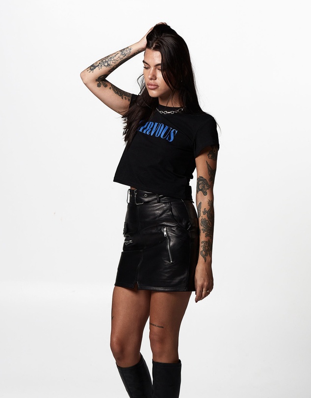 Old Flame Label - Nirvous Baby Tee