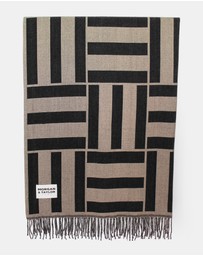 Morgan & Taylor - Anise Throw Blanket in Black