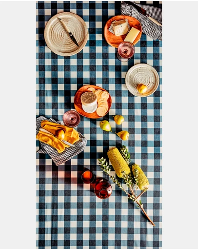 Basil Bangs - Indoor Outdoor Tablecloth