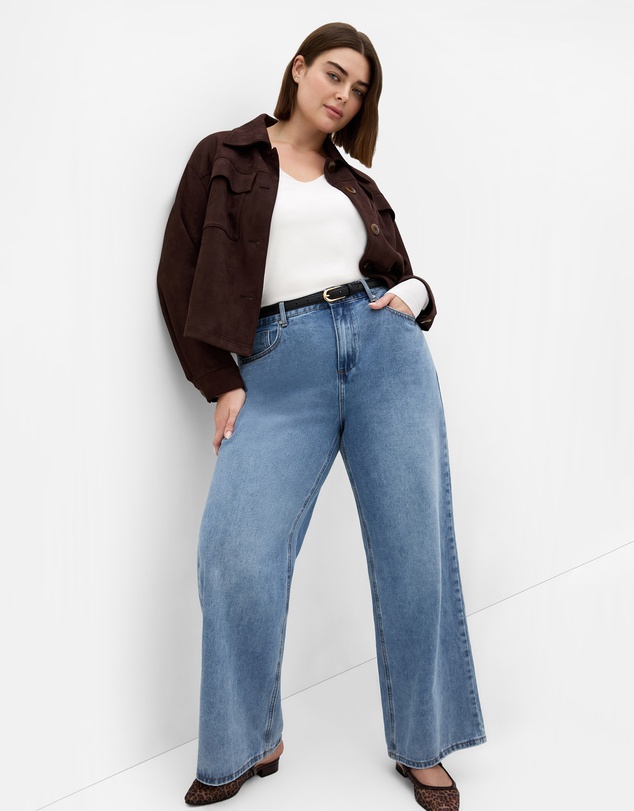 City Chic - Annie V Neck Top