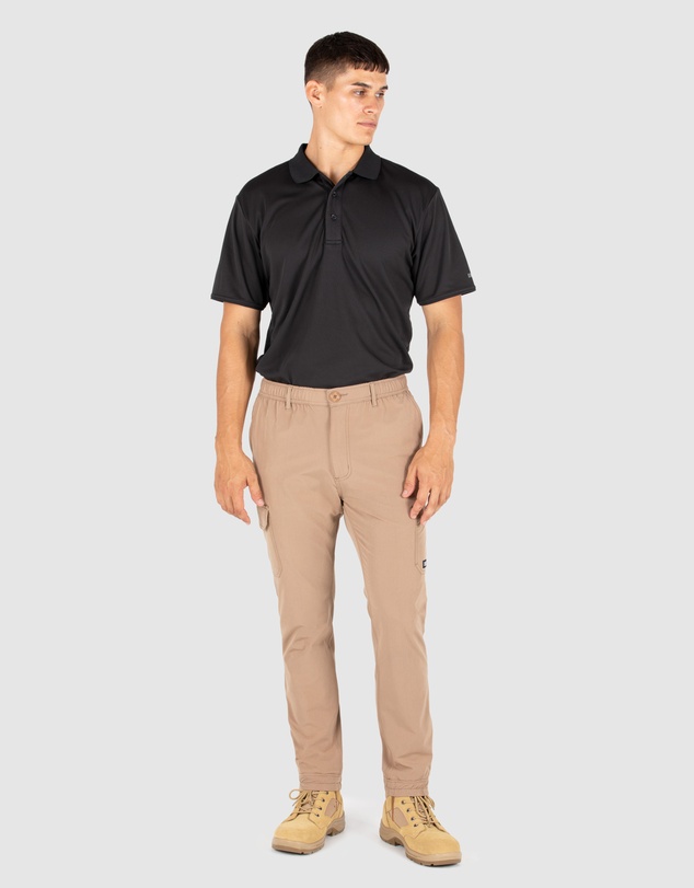 UNIT Workwear - UNIT Mens Cuffed Cargo Flexlite Utility Pants