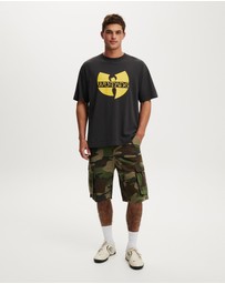 Cotton On - Box Fit Premium Music T-Shirt