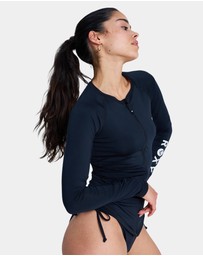 Roxy - Womens Essentials Long Sleeve One Piece Rash Vest