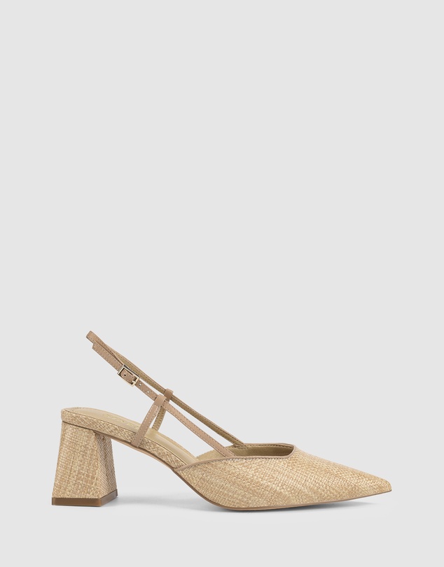 Siren - Yasmine Slingback Heels