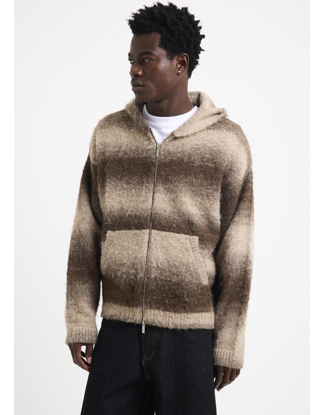 Spencer Project - Stamped Zip Knit Jumper