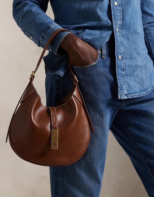 Polo Ralph Lauren - Polo ID Leather Small Shoulder Bag