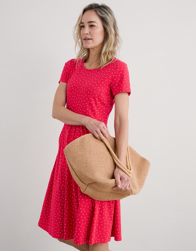 Seasalt - Seasalt Cornwall Red S/S April Dress
