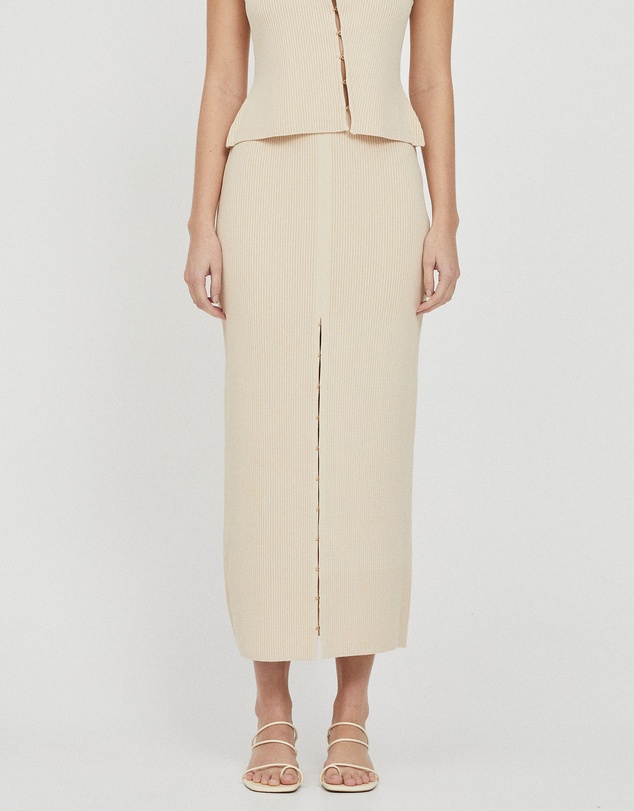 FRIEND of AUDREY - Mila Rib Skirt