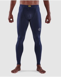 SKINS - SKINS Compression Men's Series-3 Activewear Long Tight T&R Navy Blue