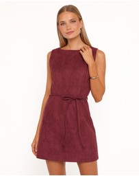Petal & Pup - Sharna Mini Dress - Burgundy