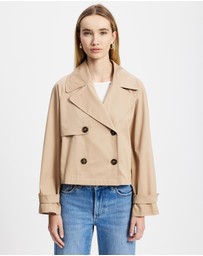Emme - Afelio Cropped Trench