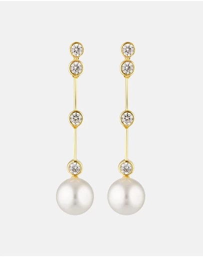 Stephanie Browne - Isla Pearl Earrings