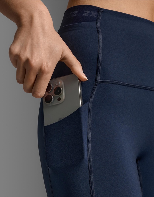 2XU - Form Stash Hi-Rise Compression Tights with Pockets