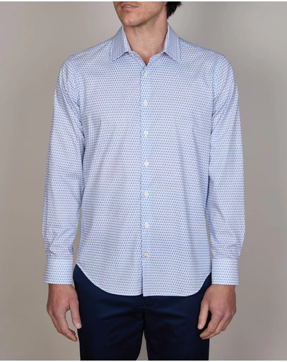 Simon Carter - Boats Digital Print Shirt