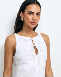 AERE - Arden Tie Front Top