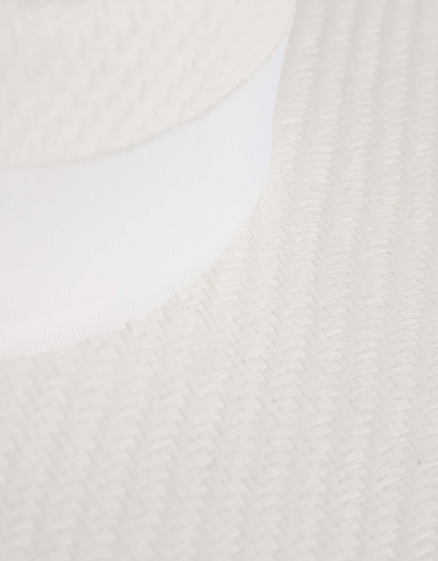Max Alexander - White Boater Hat