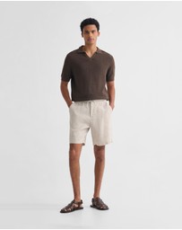 Oxford - Harley Linen Shorts