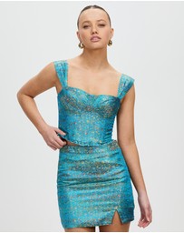 LENNI the label - Cerulean Bustier