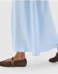 Seed Heritage - Satin Maxi Bias Skirt