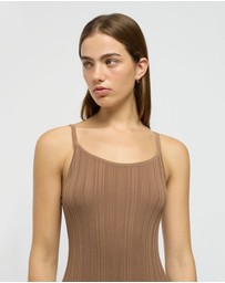 FRIEND of AUDREY - Reflection Singlet Knit Dress