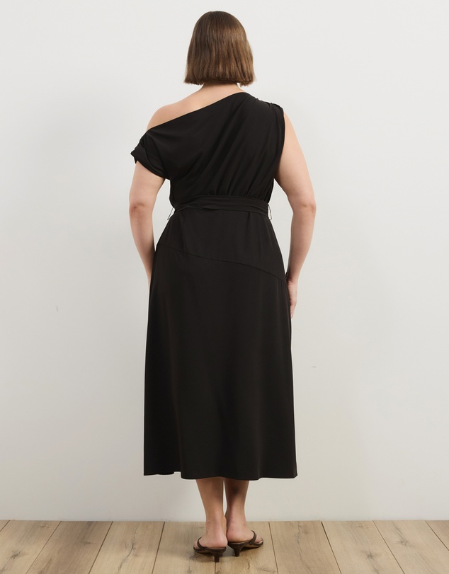 Atmos&Here Curvy - Jayde Off Shoulder Midi Dress