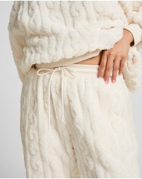 Hunkemoller - Cable Fleece Joggers
