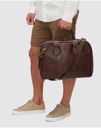 Republic of Florence - The Madrid Matt Choc Laptop Case