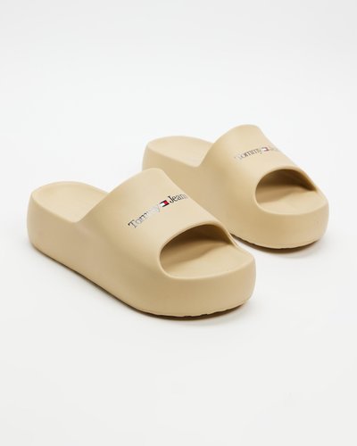 Chunky Flatform Pool Slides - Women's
