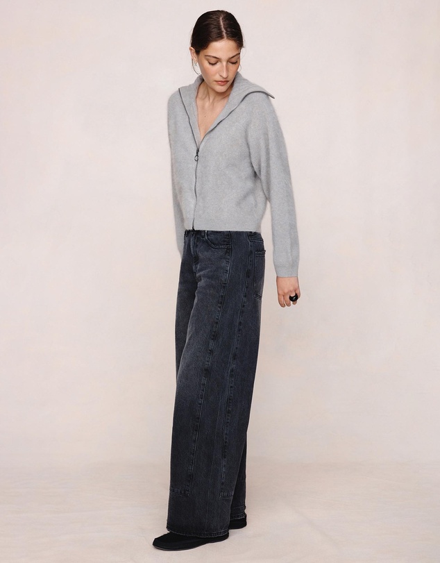 Marle - Oscar Wool-Cashmere Zip Up Cardigan