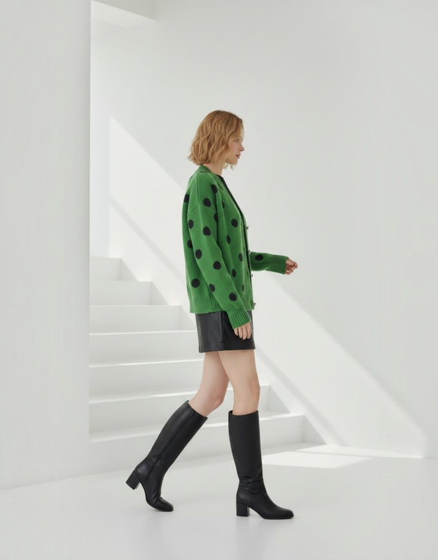 Mossée - Zinnia Polka Dot Cardigan