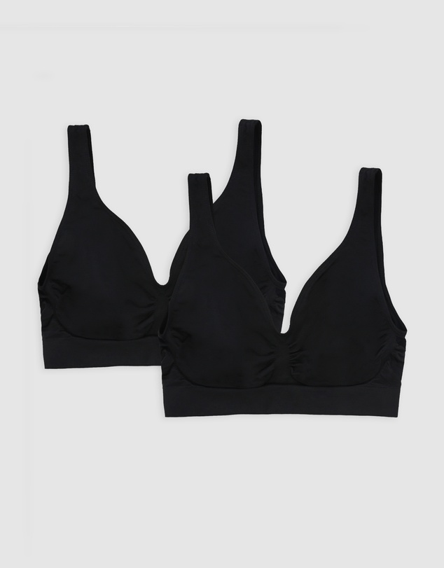 Ambra - 2 Pack Bare Essentials Recycled Nylon Shaper Bra
