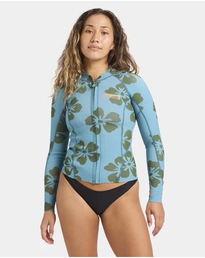 Billabong - Womens 1/1 Peeky Long Sleeve Wetsuit Top