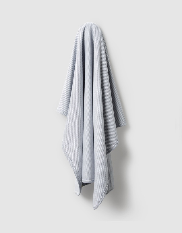 Wilson & Frenchy - Organic Stripe Rib Bunny Rug - Babies