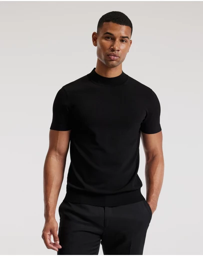 Calibre - Slim Tech Knit T-shirt Black
