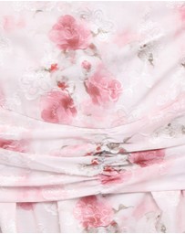 Petal & Pup - Lelia Halterneck Midi Dress - Pink Floral