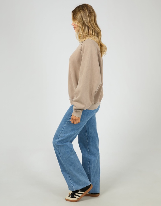 All About Eve - Aae Vintage Raglan Crew Stone